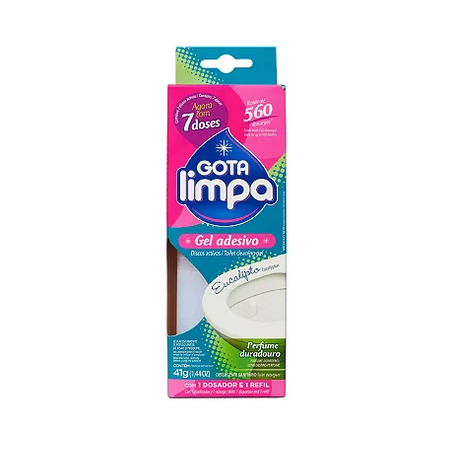 DESINFETANTE GOTA LIMPA GEL ADESIVO EUCALIPTO 41G