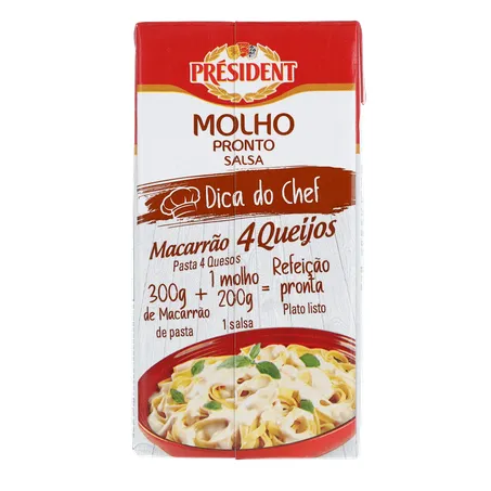 MOLHO PRESIDENT QUEIJO TP 200G 360-2