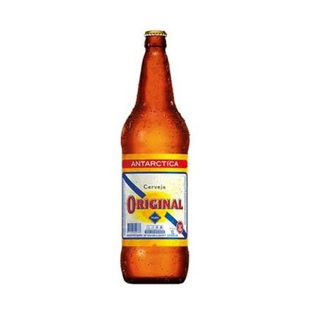 Cerveja original antárctica garrafa 1lt