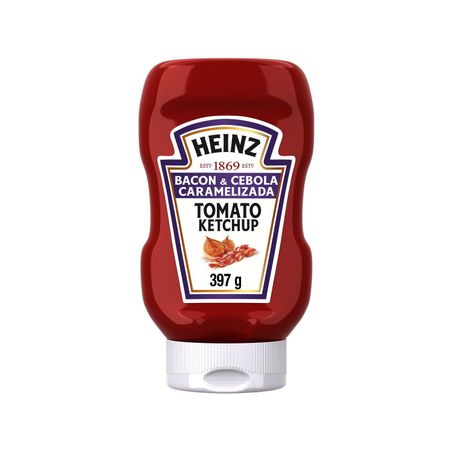 Ketchup heinz bacon e cebola 397g
