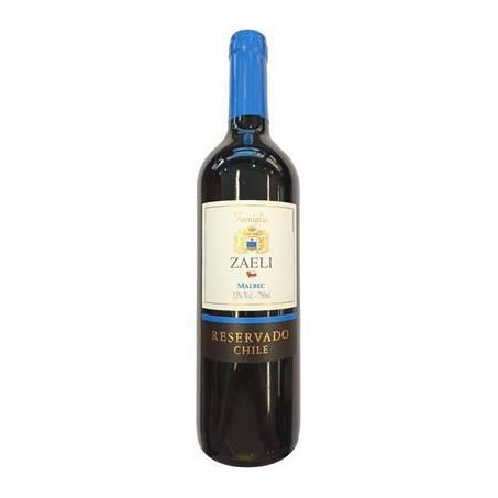 Vinho Chil Zaeli 750ml Reserva Malbec