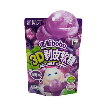 Bala Bobo 75g Peelable Fudge Uva