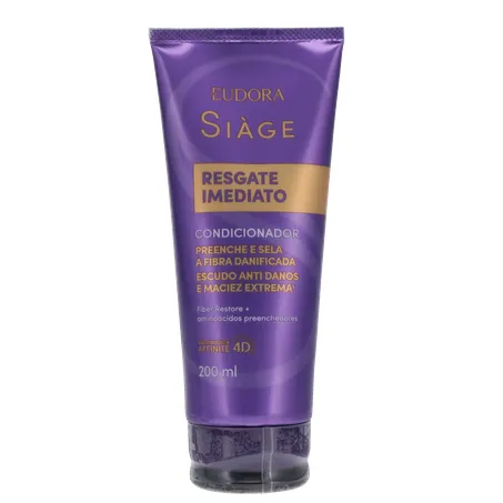 Condicionador Eudora Siàge Resgate Imediato 200ml 360-0