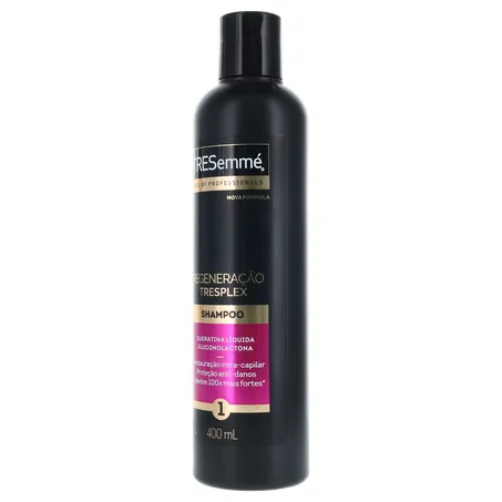 Shampoo tresemme 400ml blindagem platinum 360-3