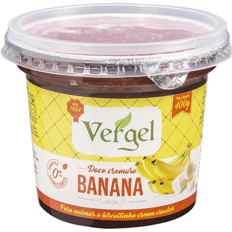 Doce de fruta vergel banana 400g