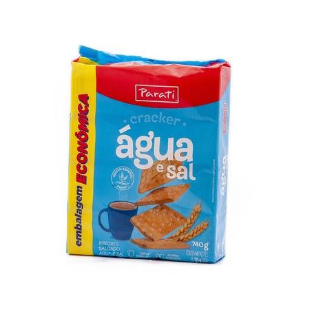 BISCOITO PARATI AGUA E SAL 740G
