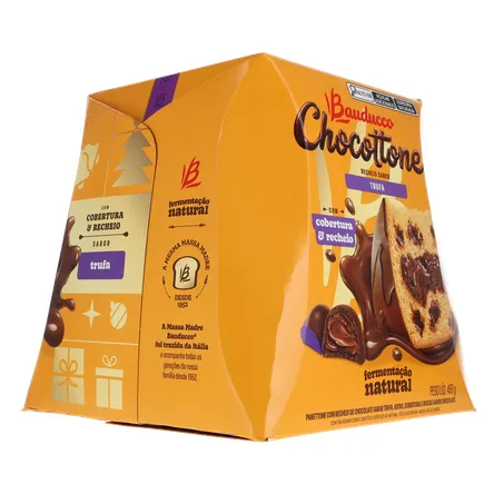 PANETTONE BAUDUCCO CHOCOTTONE TRUFA 500G 360-13