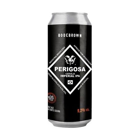 CERVEJA BODEBROWN 473ML PERIGOSA  LATA 