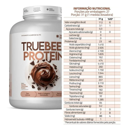 Beef Protein Chocolate True 837g 360-2