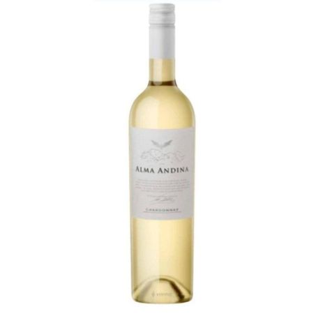 VINHO IMPORTADO DA ARGENTINA ALMA ANDINA CHARDONNAY GARRAFA 750ML