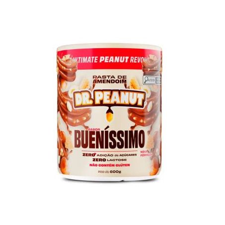 Pasta amendoim buenissimo dr peanut 600g