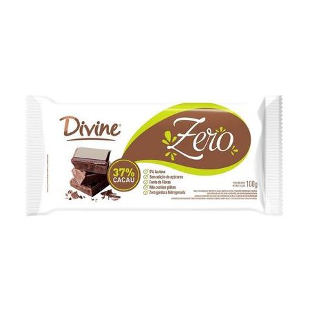 CHOCOLATE DIVINE ZERO 37% PC 100 G