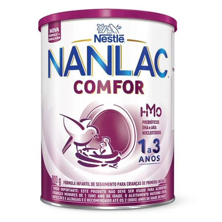 Nanlac comfor 1 a 3 anos 800g lata*