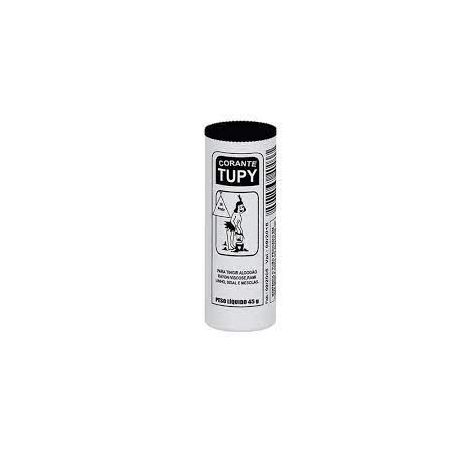 Tinta tecido tupy preto 45g