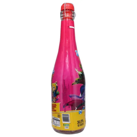 Espumante spunch 660ml zero alcool liga da justica 360-26