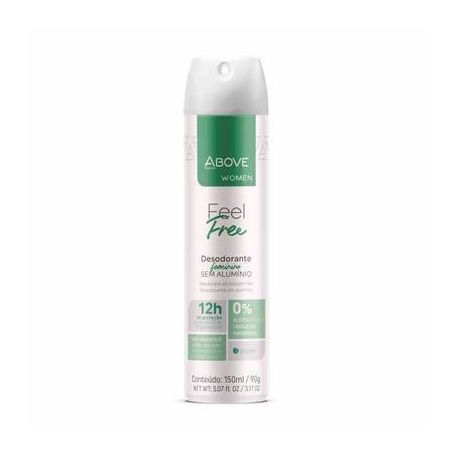 DESOD ANT ABOVE 150ML FEEL FREE