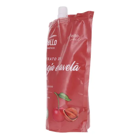 Sabonete líquido bello cereja e avelã sachê com tampa 450ml 360-5