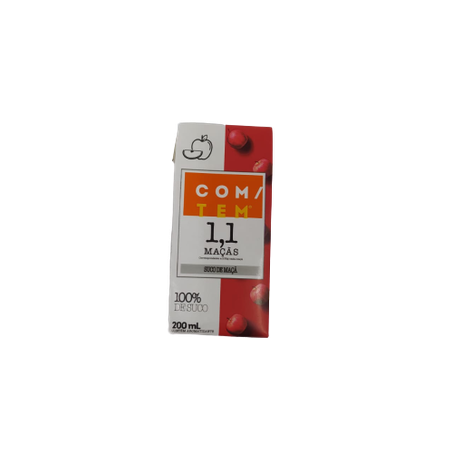 Suco com/tem maça tp 200ml