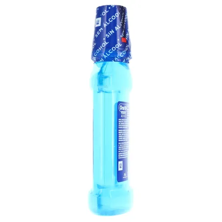 Enxaguatório Bucal Oral-b Menta Refrescante com Flúor Zero Álcool Frasco 250ml 360-10