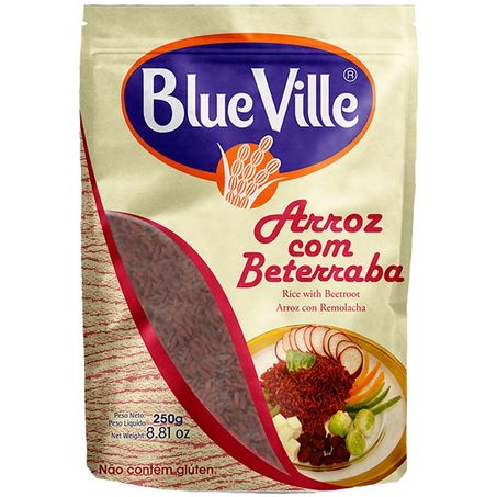 Arroz blue ville arroz&cia beterrab 250g
