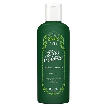 Locao de limp. leite de colonia original 100ml