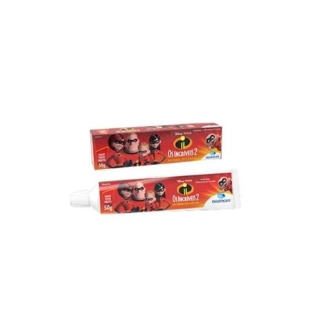 GEL DENTAL INFANTIL COM FLUOR TUTTI FRUTTI OS INCRIVEIS 2 NEUTROCARE 50G