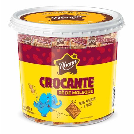 Pe de moleque crocante nbonn 1.05kg