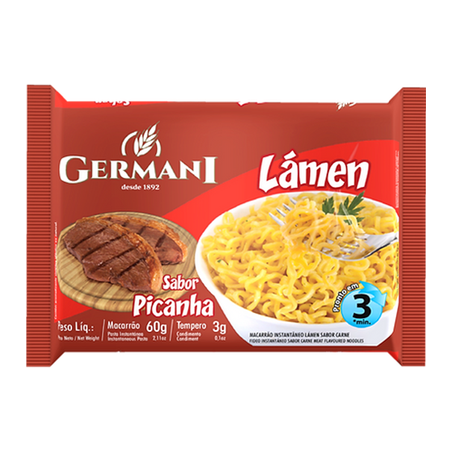 MACARRÃO INST GERMANI PICANHA 63G