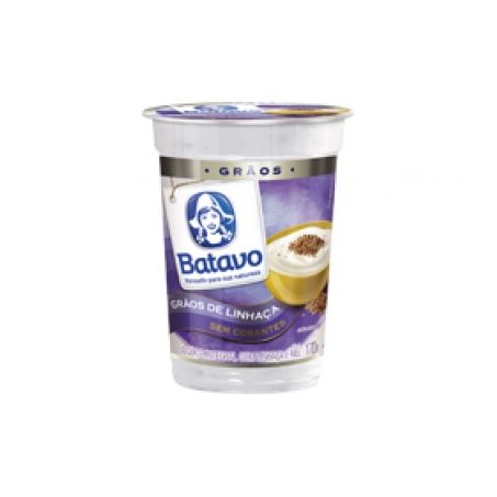 Iog batavo 170g graos linhaca
