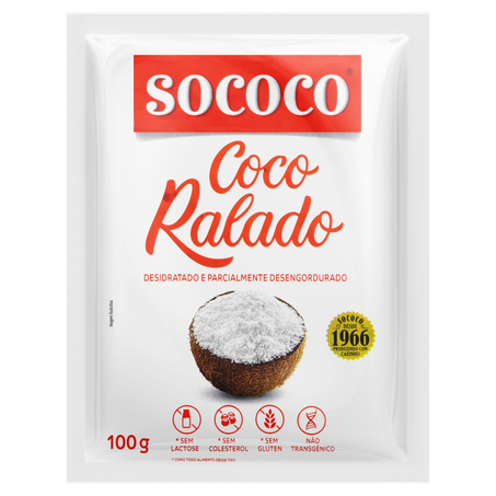 COCO RALADO SOCOCO 100G CX 24.0