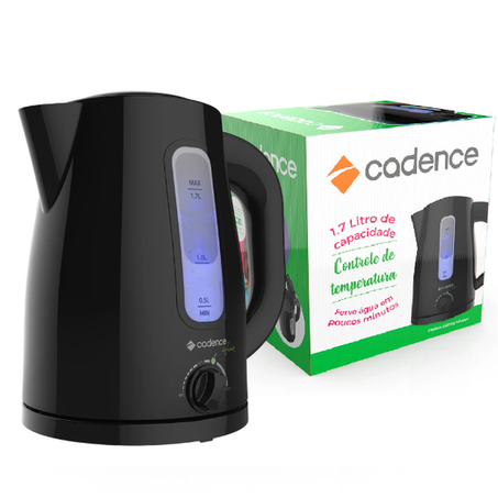 CHALEIRA ELET CADENCE 1,7L INFUSION CEL550-127V 360-1