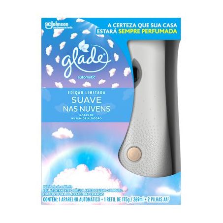 ODORIZADOR GLADE 269ML AUT.AP 3EM1 SUAV NAS NUV