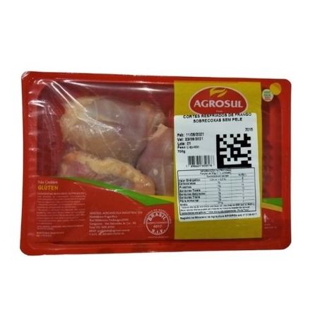 SOBRECOXA AGROSUL 700G SEM PELE