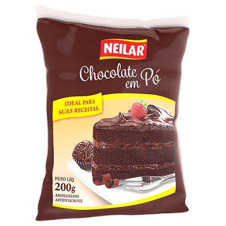 CHOCOLATE EM PO 200G NEILAR