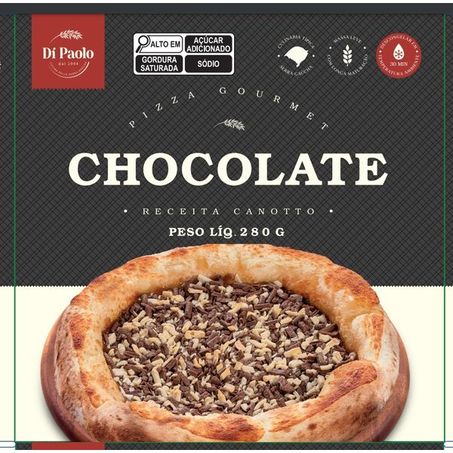 Pizza gourmet chocolate di paolo 280g