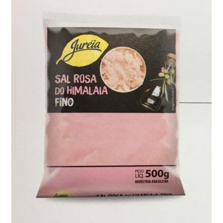 Sal rosa do himalaia jureia fino 500g