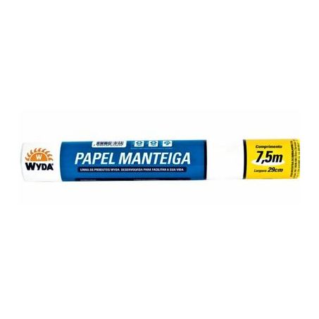 PAPEL MANTEIGA WYDA 7,5M (028348)