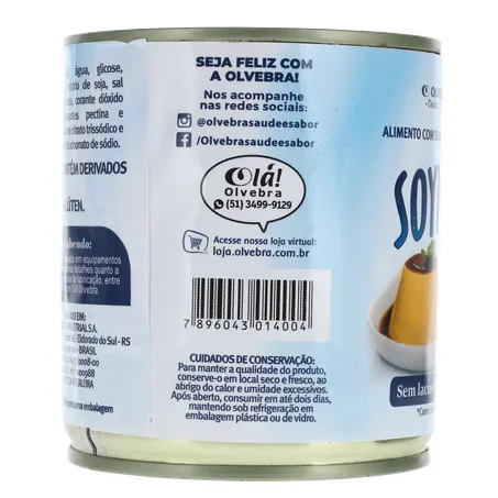 Alimento À Base de Soja Soymilke Sabor Leite Condensado Sem Lactose Lata 330gr 360-3