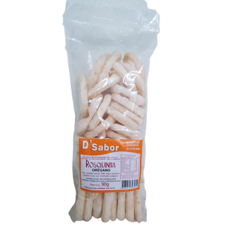 ROSQUINHA D`SABOR 90G OREGANO