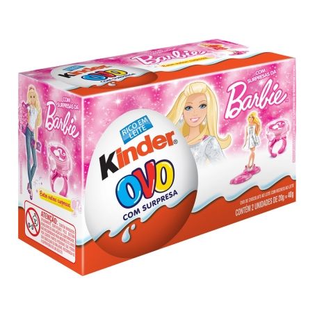 CHOCOLATE OVO T2 FADAS/MENINAS KINDER 40G
