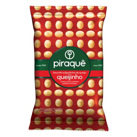 BISCOITO SALGADINHO QUEIJINHO PIRAQUÊ