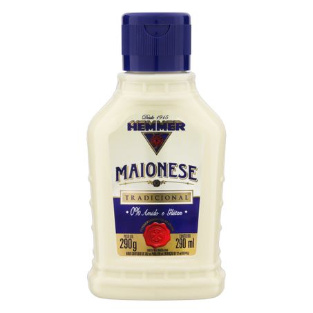 MAIONESE TRADICIONAL HEMMER SQUEEZE
