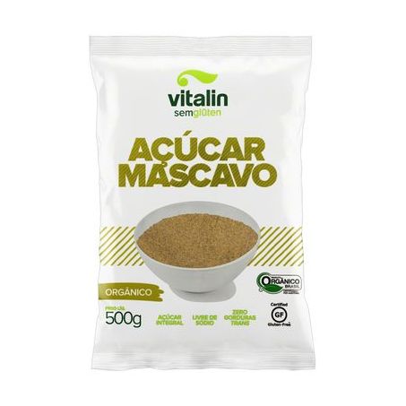 ACUCAR  MASCAVO VITALIN ORG. 500G