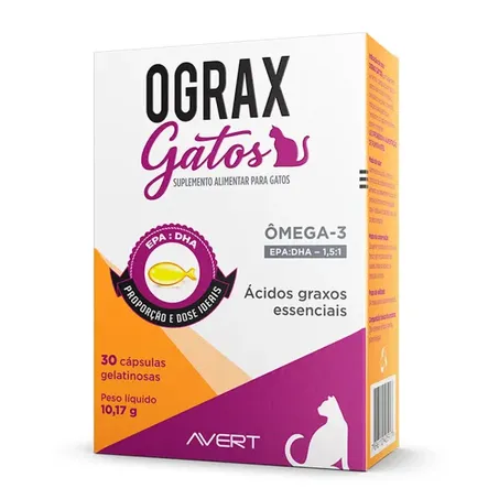 Ograx gatos 30 capsulas