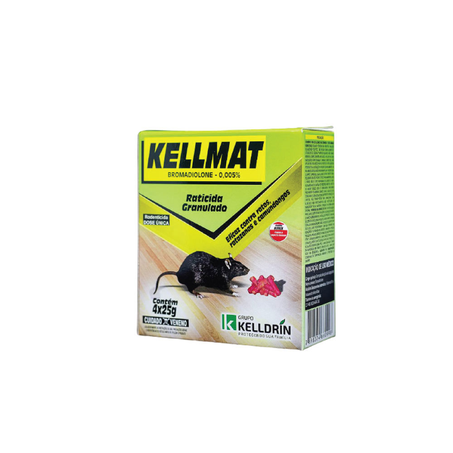 Veneno Kellmat para Rato 25G