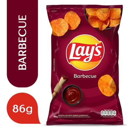 BATATA FRITA LISA BARBECUE LAY'S