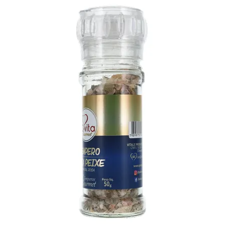 Tempero q-vita para peixe c-s moedor52 360-6