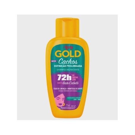 Shampoo hidratante cachos definicao prolongada niely gold 275m