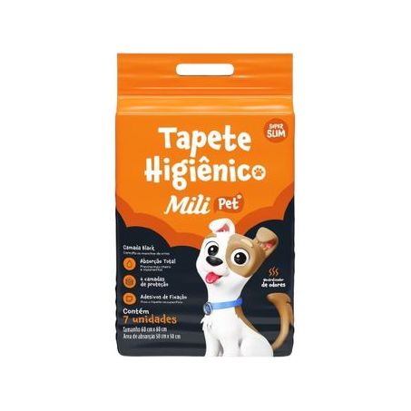 TAPETES HIGIENICOS MILI PET 60X60CM 