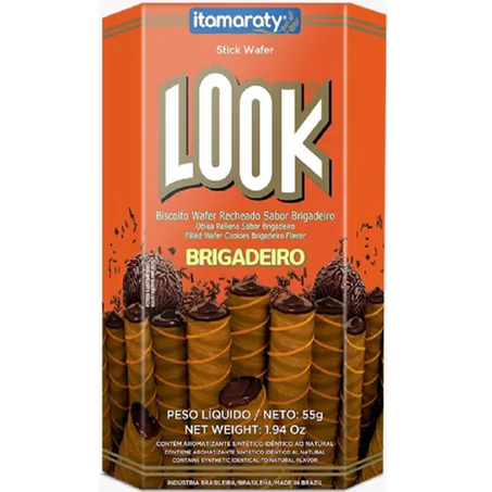 WAFER TUBO LOOK ITAMARATY BRIGADEIRO 55G